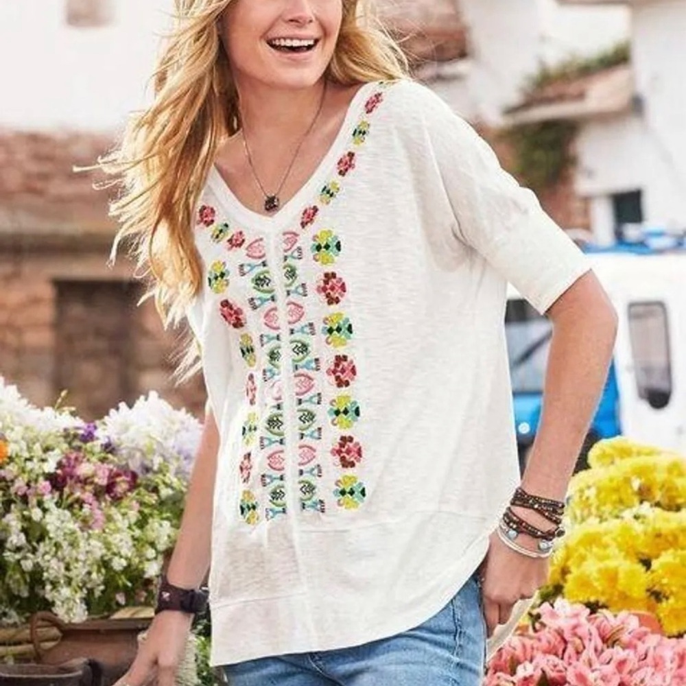 NWT Sundance The Easygoing Elegance Top Size S - Picture 2 of 7